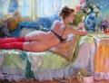 Schönes Mädchen KR 042 Impressionist nackt